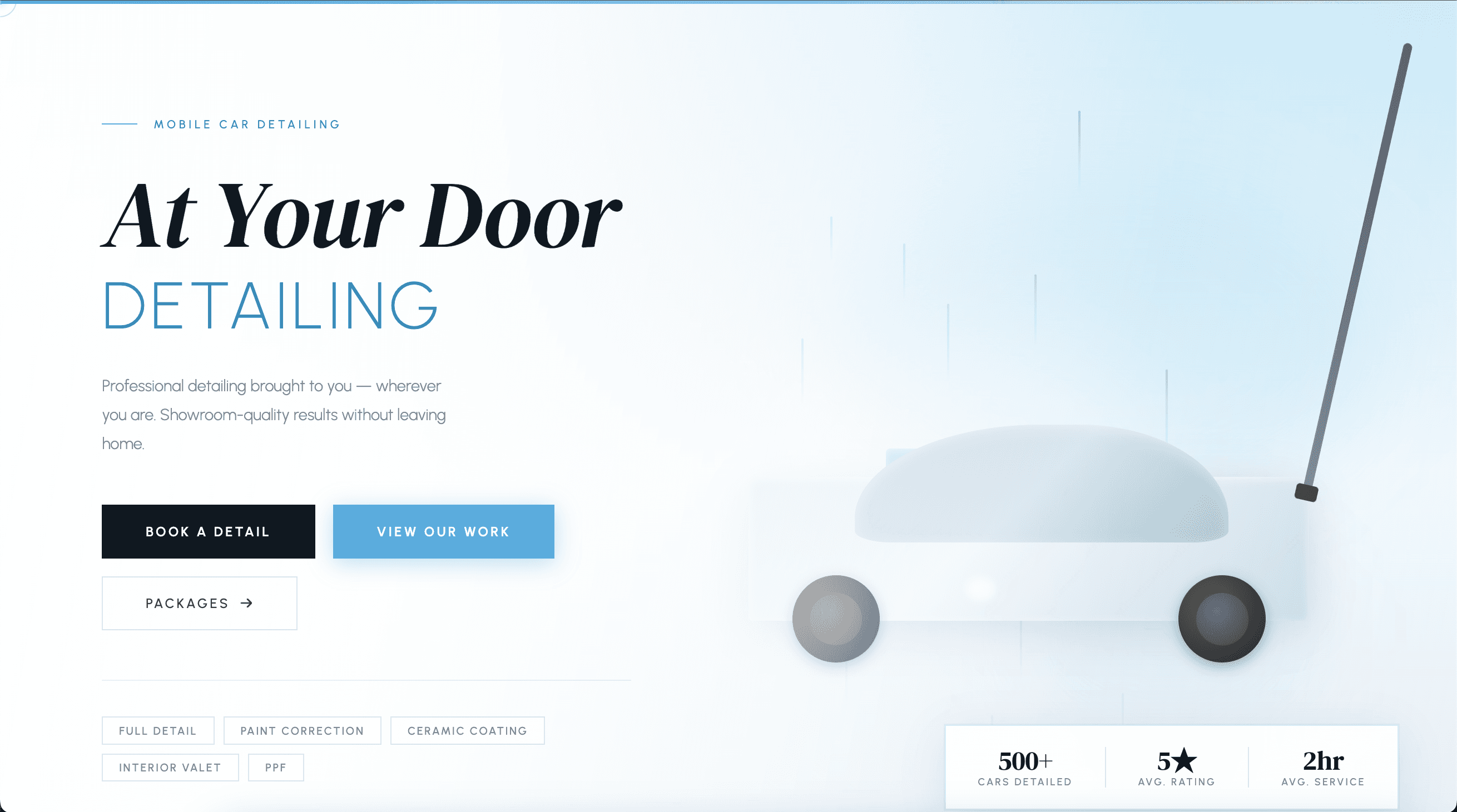 At Your Door — mobile car detailing