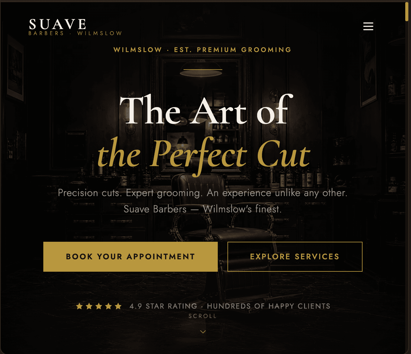 Suave Barbers — premium grooming